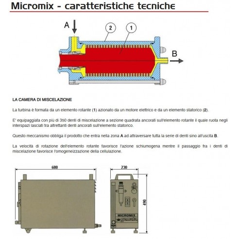 407 SCHIUMATRICE DA LABORATORIO